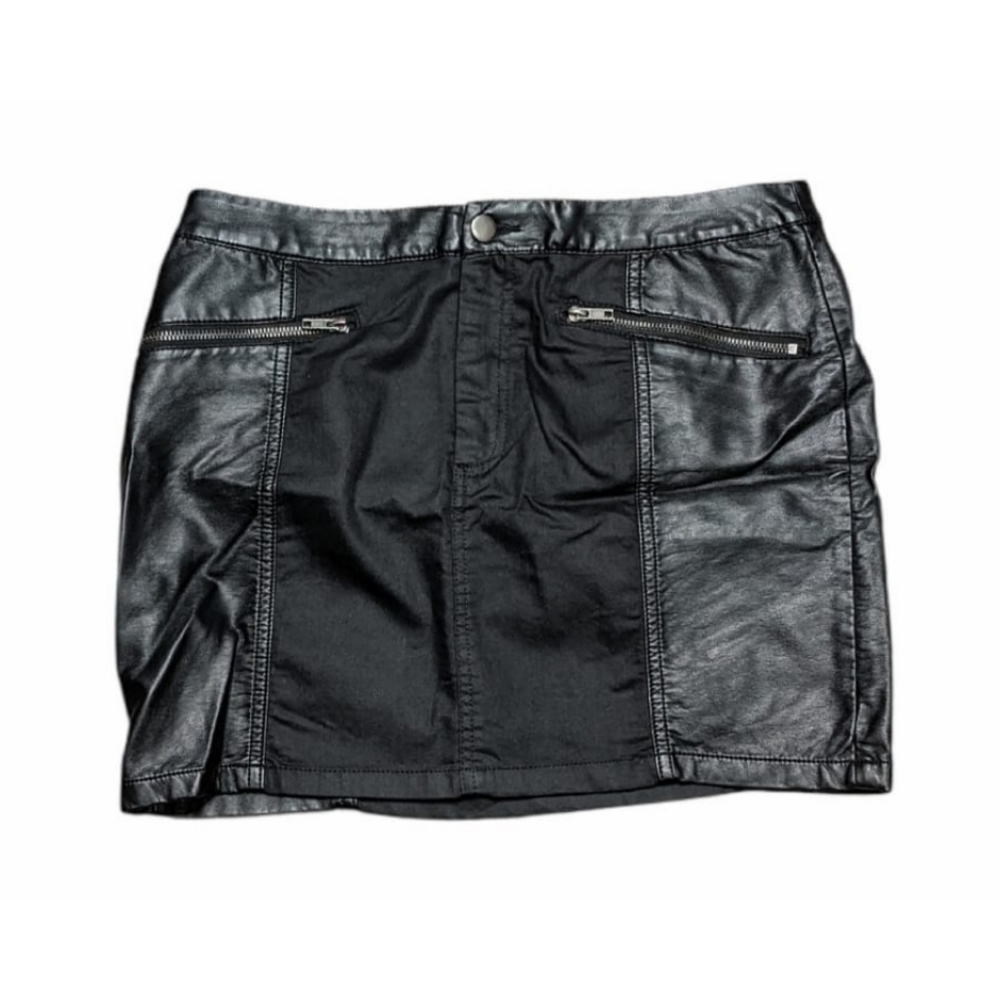 Black Panel Skirt From H&M